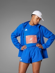 Синий - Шорты для бега adidas Adizero Essentials Split - Image 2 of 9