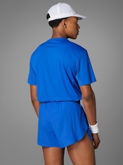 Синий - Шорты для бега adidas Adizero Essentials Split - Image 3 of 9