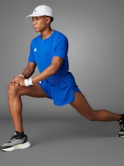 Синий - Шорты для бега adidas Adizero Essentials Split - Image 6 of 9