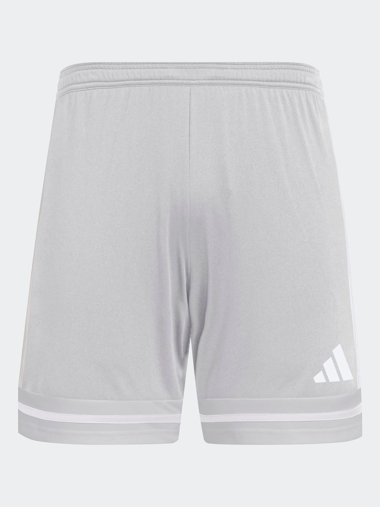 adidas Grey Squadra 25 Shorts - Image 1 of 2