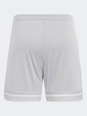 adidas Grey Squadra 25 Shorts - Image 2 of 2