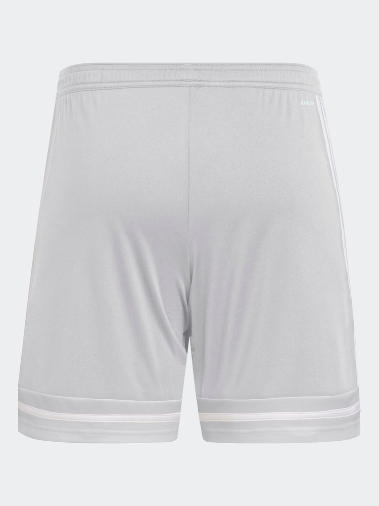 adidas Grey Squadra 25 Shorts - Image 2 of 2