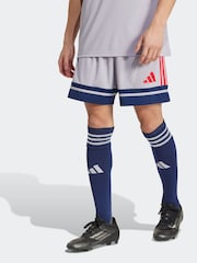 adidas Grey Squadra 25 Shorts - Image 1 of 8