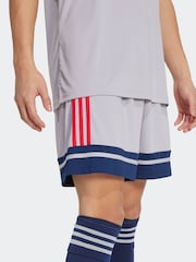 adidas Grey Squadra 25 Shorts - Image 3 of 8