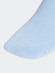 Morado - adidas New Logo Crew Socks 6 Pack - Imagen 4 de 4