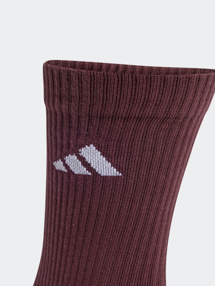 Verde - adidas New Logo Crew Socks 6 Pack - Imagen 4 de 4