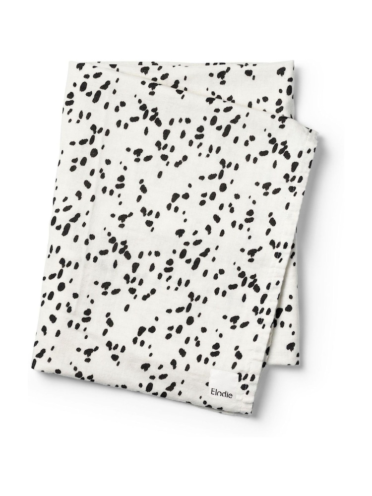Elodie Details Dalmatian Dots Bamboo Muslin Blanket - Image 4 of 4