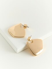 Aela Gold Tone Drop Stud Earrings - Image 1 of 1