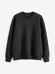 Black Christmas Crew Sweatshirt - Image 5 of 7