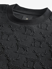 Black Christmas Crew Sweatshirt - Image 6 of 7