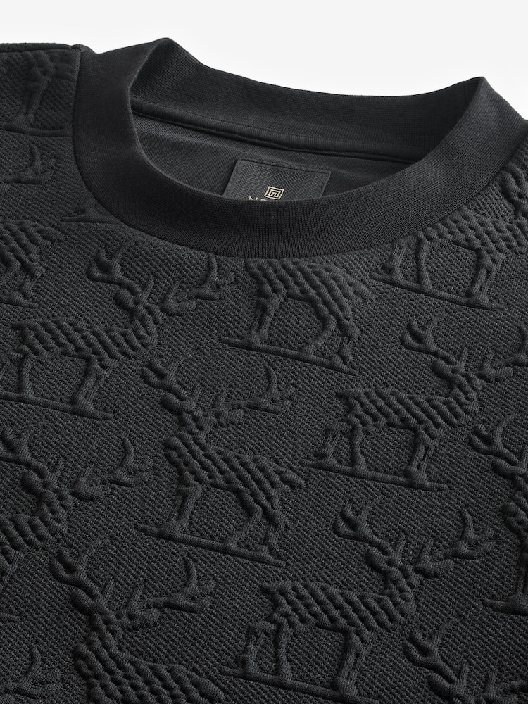 Black Christmas Crew Sweatshirt - Image 6 of 7