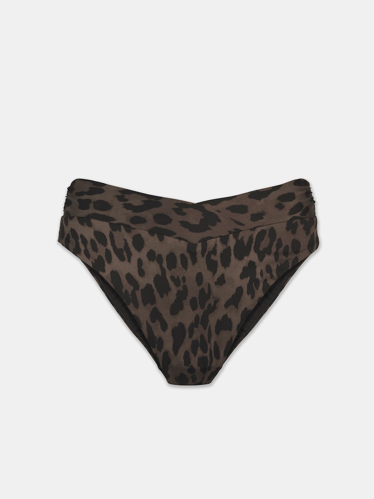 Mint Velvet Animal Italian Fabric Bikini Briefs - Image 7 of 8