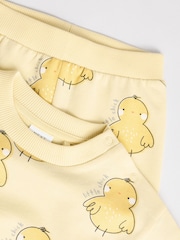 Chick amarillo - Conjunto de 2 piezas pantalones de chándal y suéter para bebé (0 meses - 2 años) - Imagen 12 de 14
