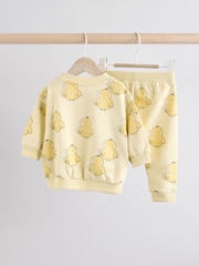 Chick amarillo - Conjunto de 2 piezas pantalones de chándal y suéter para bebé (0 meses - 2 años) - Imagen 6 de 14
