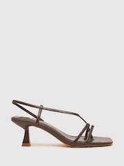 Schuh Brown Sora Sandals - Image 1 of 4
