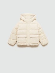 Mango Cream Anorak Tina Coat - Image 1 of 4