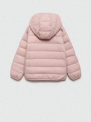 Mango Pink Hood Quilted Coat - Image 2 of 3