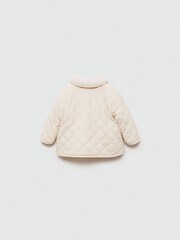 Mango Cream Boys Quilted Jacket - Image 2 of 2