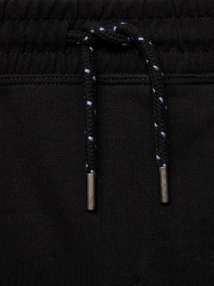 Mango Black 100% Cotton Cargo Jogger Trousers - Image 3 of 3 Mango Black 100% Cotton Cargo Jogger Trousers - Image 3 of 3