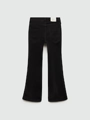 Mango Black Flared Jeans With Pocket - Image 2 of 4
