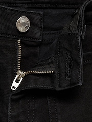 Mango Black Flared Jeans With Pocket - Image 3 of 4