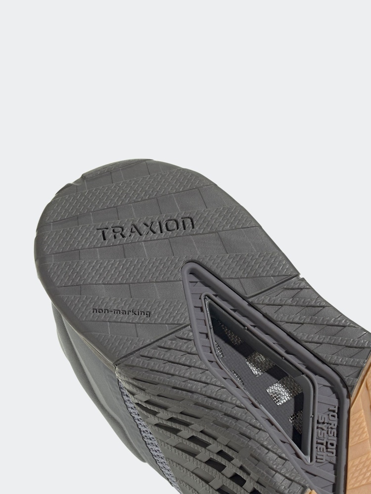 adidas Grey Dropset 3 Trainers - Image 10 of 10
