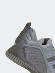 adidas Grey Dropset 3 Trainers - Image 9 of 9