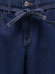 ONLY KIDS Blue Regular Waist Straight Leg Jeans With Tie Belt - Image 8 of 8