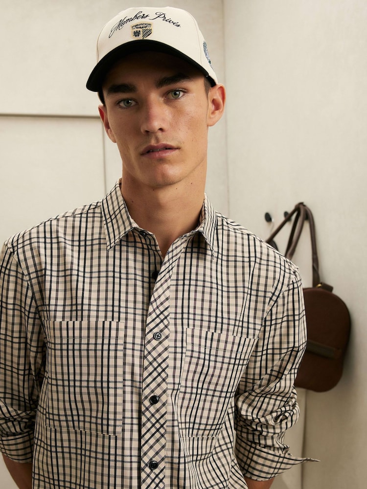 River Island Long Sleeve Causal Check Shirt - Bild 2 von 4 River Island Long Sleeve Causal Check Shirt - Bild 2 von 4