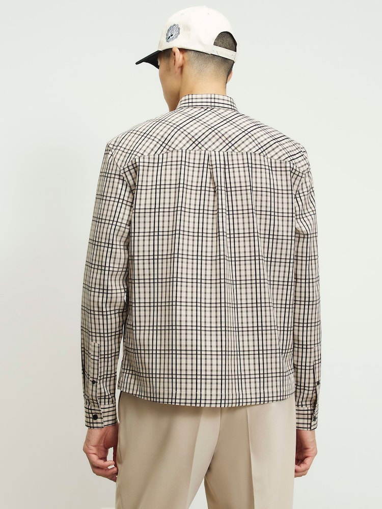 River Island Long Sleeve Causal Check Shirt - Bild 4 von 4 River Island Long Sleeve Causal Check Shirt - Bild 4 von 4