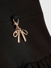 River Island Black Back To School Rara Skirt - Image 3 of 6