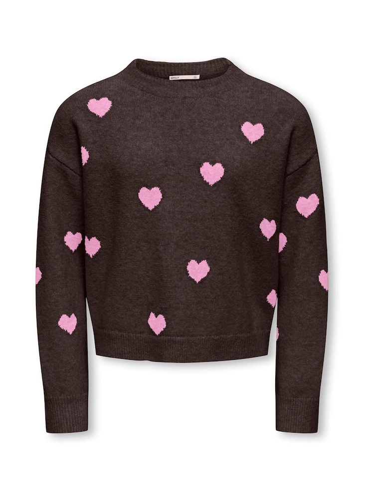 ONLY KIDS Heart Long Sleeve Jumper - Bild 1 von 3 ONLY KIDS Heart Long Sleeve Jumper - Bild 1 von 3