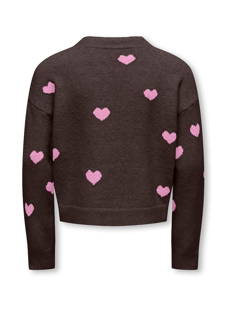 ONLY KIDS Heart Long Sleeve Jumper - Bild 2 von 3 ONLY KIDS Heart Long Sleeve Jumper - Bild 2 von 3