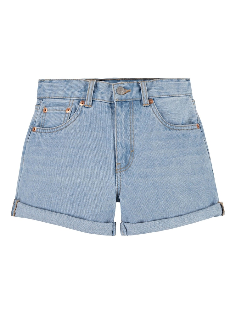 Levi's® Mom Light Wash Denim Shorts With Roll Cuff - Изображение 1 из 5