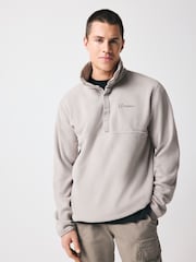 Berghaus Grey Felltop Snap Pullover Sweatshirt - Image 1 of 5