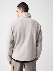 Berghaus Grey Felltop Snap Pullover Sweatshirt - Image 3 of 5