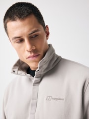 Berghaus Grey Felltop Snap Pullover Sweatshirt - Image 4 of 5