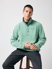 Berghaus Green Felltop Snap Pullover Sweatshirt - Image 1 of 5