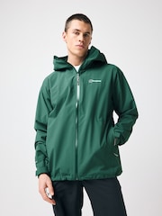 Berghaus Green Arnaby Mens Hooded Waterproof Jacket - Image 1 of 3