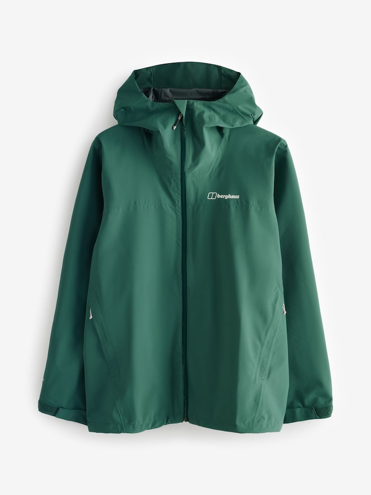 Berghaus Green Arnaby Mens Hooded Waterproof Jacket - Image 3 of 3