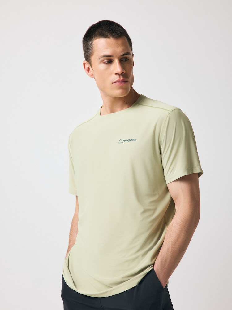 Berghaus Natural 24/7 Tech Basecrew T-Shirt - Image 1 of 4 Berghaus Natural 24/7 Tech Basecrew T-Shirt - Image 1 of 4
