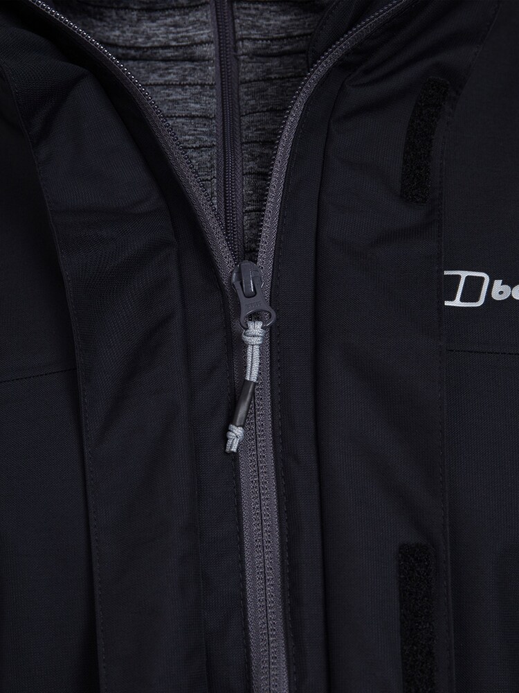 Berghaus Black RG Alpha 2.0 Shell Jacket - Image 8 of 8 Berghaus Black RG Alpha 2.0 Shell Jacket - Image 8 of 8