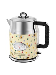 Russell Hobbs Cream Emma Bridgewater Bumble Bee And Polka Dot kettle - Image 1 of 6
