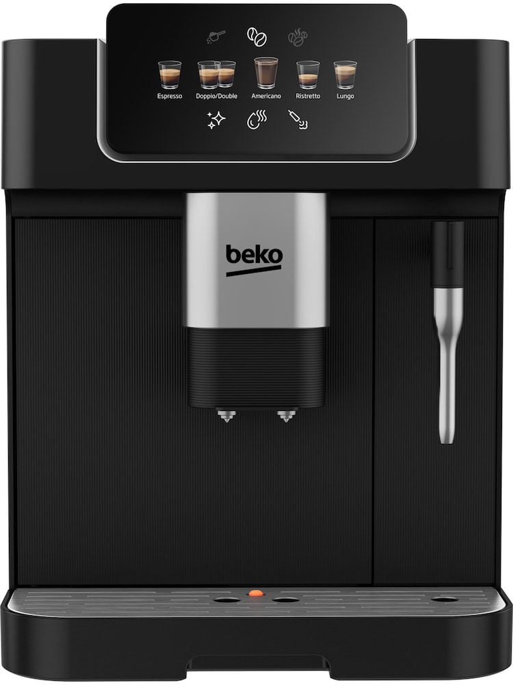Beko Black Caffe Experto With Steam Wand Coffee Machine - Image 1 of 6