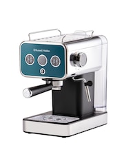 Russell Hobbs Ocean Blue Distinctions Espresso Coffee Machine - Image 3 of 6