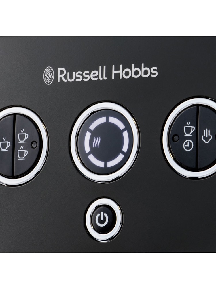 Russell Hobbs Black Distinctions Espresso Coffee Machine - Image 6 of 6