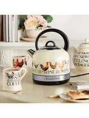 Russell Hobbs Cream Emma Bridgewater Rise And Shine Kettle - Image 1 of 6