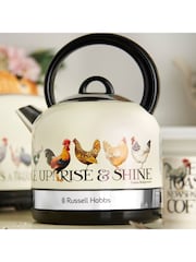 Russell Hobbs Cream Emma Bridgewater Rise And Shine Kettle - Image 5 of 6
