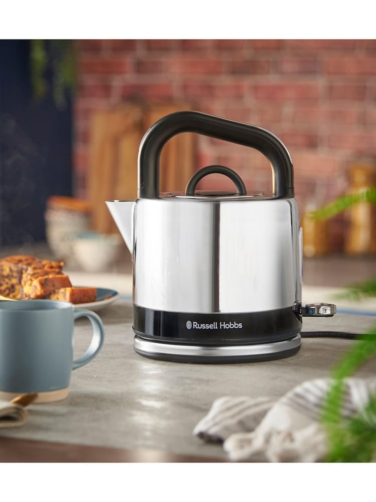 Russell Hobbs Black Distinctions 1.5L Kettle - Image 1 of 5