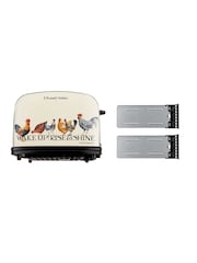 Russell Hobbs Cream Emma Bridgewater Rise & Shine 4 Slice Toaster - Image 5 of 6